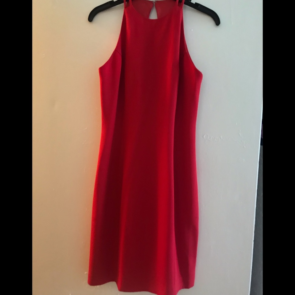 Red dress